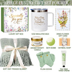Birthday Gifts for Women, Christmas Self Care Gift Basket for Women, Thinking of You & Get Well Soon Gifts, Relaxing Spa Care Package for Mom, Sister, Best Friend, Her