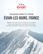 Evian Facial Spray 5 oz - Hydrating Mineral Water Mist for Face & Skin - Refreshes Makeup, Sets, & Tones - Skincare Mist for Daily Hydration and On-the-Go Moisturizing Relief