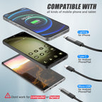 1920P Endoscope Snake Inspection Camera, Lightswim Type C Borescope, Scope Camera with 8 LED Lights for Android and iOS Smartphone, iPhone, iPad, Samsung (16.5 FT/5M)