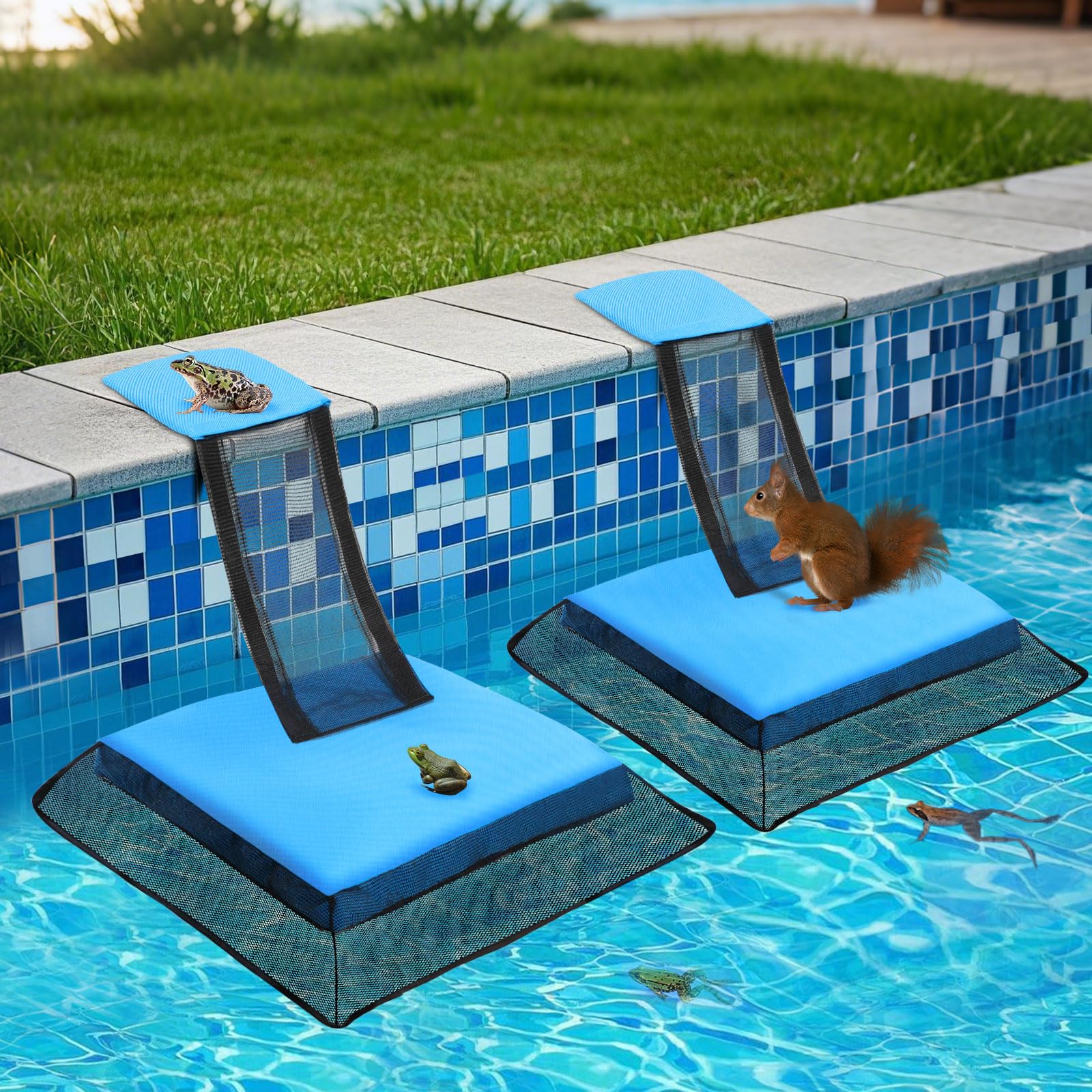 Pool Crit Weallere Animal Saving Escape Ramp,Animal Saver for Swimming Pool ...