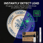 Lumetallix The Original Glowing Lead Test - Instant Lead Detection Lead Test Kit for Paint, Ceramics & more Fast, Accurate Results Home Safety & Easy to Use - Home Lead Test Kit - Lead Paint Test Kit
