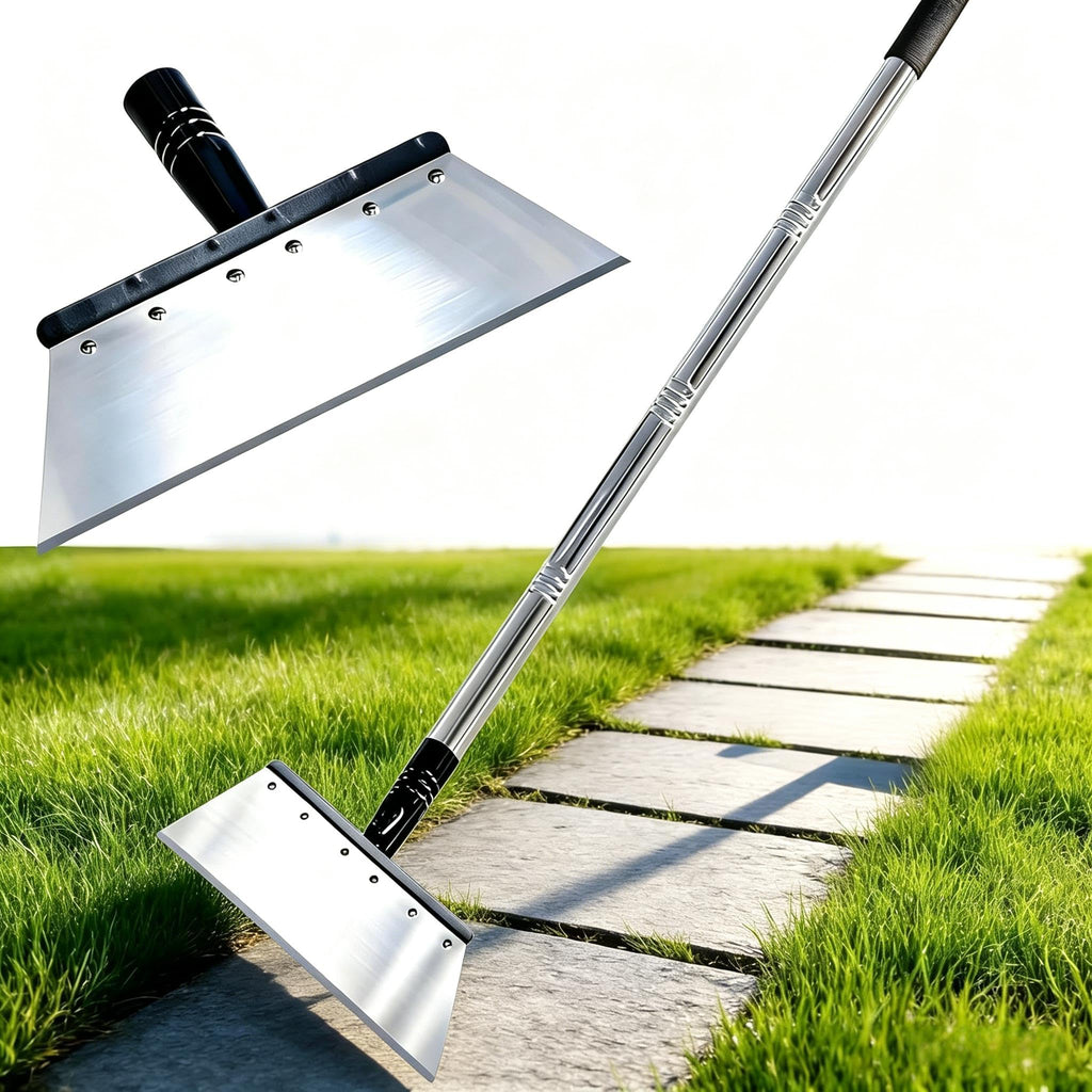 RISETEX Multifunctional Heavy Duty Stainless Steel Garden Flat Shovel