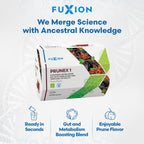 FuXion Prunex 1 Tea Instant Drink Mix - Colon Cleanse Detox for Optimal Intestinal Transit - 1 Pouch of 28 Sticks