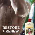 Old Spice Cleansing Body Wash for Men, 24/7 Shower Fresh with Lasting Scent, Restore & Renew, Gentle on Skin, Vitamin B3, Moisturize with Shea Butter Scent, 30 oz (Pack of 4)