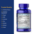 Puritan's Pride Advanced Glucosamine Chondroitin MSM With Vitamin D3 50mcg (2000 IU), Dietary Supplement for Joint Health, 80 Coated Tablets