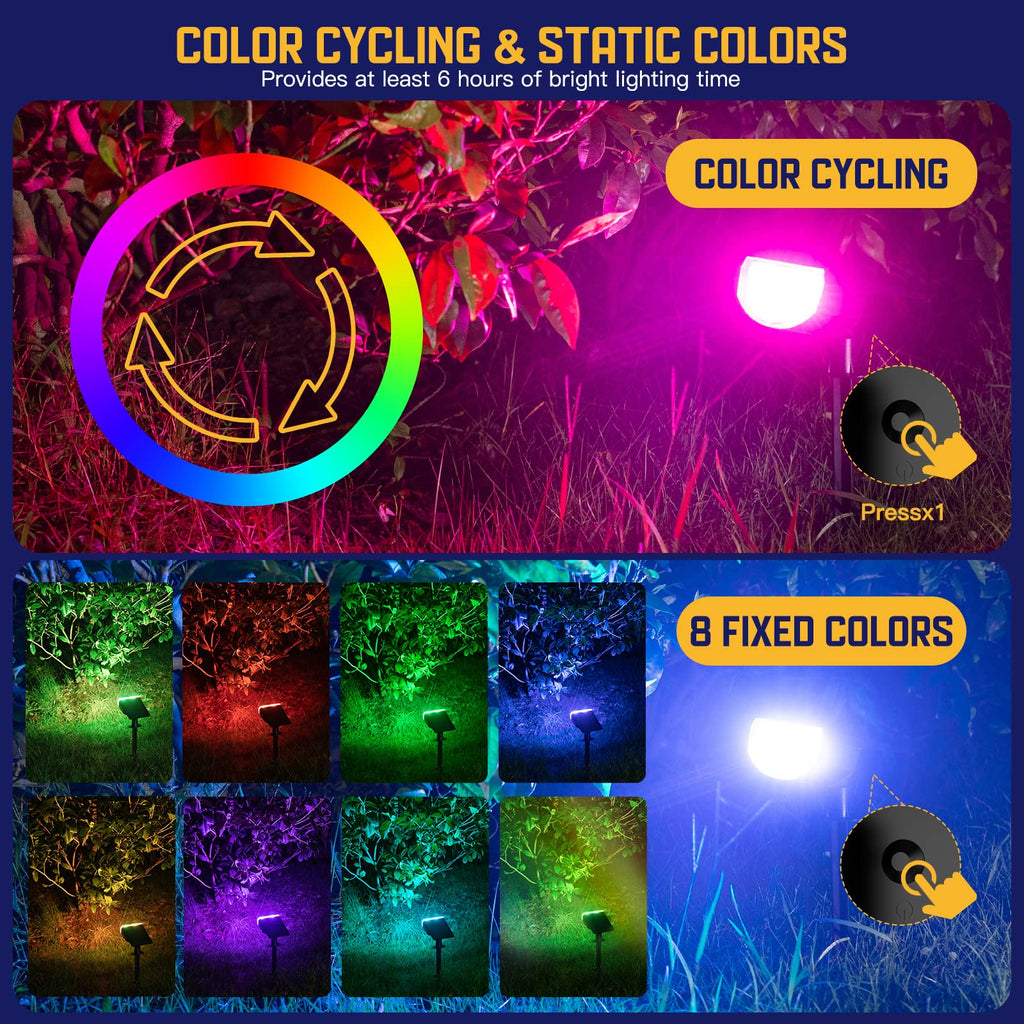Kyosho Solar Halloween Decorations Outdoor Halloween Lights Outdoor 2 Pack