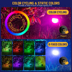Kyosho Solar Halloween Decorations Outdoor Halloween Lights Outdoor 2 Pack