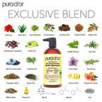 PURA D'OR Original Gold Label Anti-Thinning Shampoo – CLINICALLY TESTED Botanical Formula – Biotin & Argan Oil – Sulfate-Free Strengthening & Volumizing for Fuller-Looking Hair, Men & Women, 16 fl oz