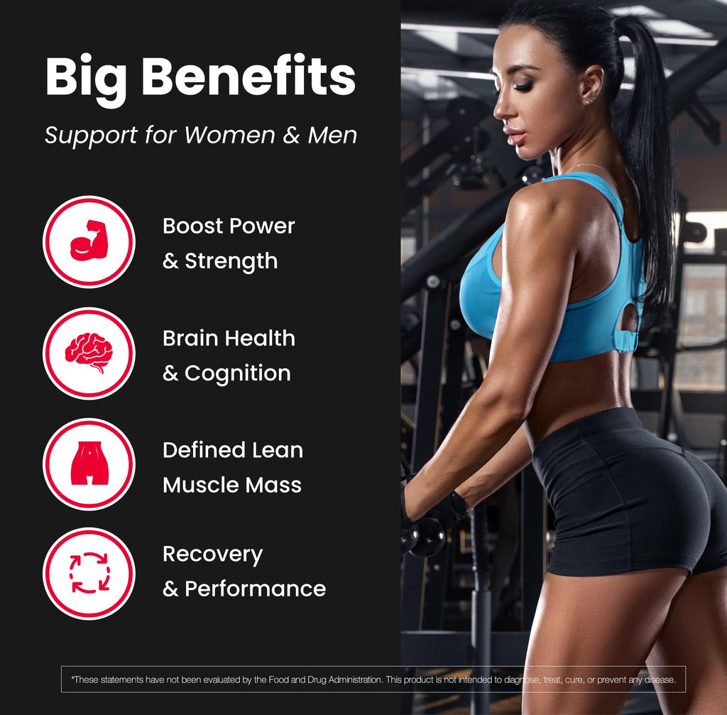 NutraChamps 120 Creatine Gummies for Men & Women - 5g Sugar Free Chewable Creatine Monohydrate Gummies - Supports Protein Synthesis, Muscle Recovery & Workout Performance