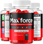 (2 Pack) Max Force Gummies - Official Max Force Gummys with All Natural Ingredients, Advanced MaxForce Maximum Strength Formula for Wellness & Overall Health Support, 120 Gummies for 2 Months