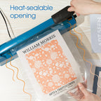 18" X 24" Open-End Flat Clear Poly Bags (100 Count) - 1.1 Mil Clear Plastic Bags for Packaging, Shipping, Storage - No Adhesive Strip - Spartan Industrial