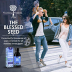 Organic Black Cumin Seed Oil-USDA-Cold Pressed –up to 6X Stronger Thymoquinone - Pure Nigella Sativa Cumin Seeds -Premium Supplement for Immune Support, Skin & Hair (8.5 fl oz)
