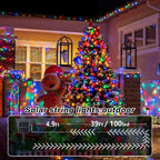 SyouHome Solar String Lights Outdoor, 6 Pack 600 LED Solar Christmas Lights