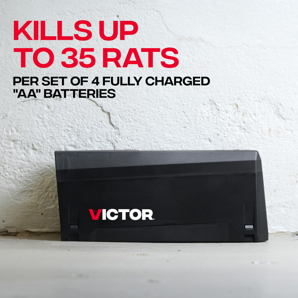Victor Electronic Rat Trap 1-Pack, Indoor Humane Electric Rodent Killer