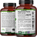 Zazzee USDA Organic Milk Thistle 50:1 Extract, 20,000 mg Strength, 200 Vegan Capsules, 80% Silymarin Flavonoids, 6+ Month Supply, Extra Strength, Liver Detox, Liver Cleanse, Non-GMO, Made in The USA