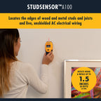 Zircon® StudSensor™ A100 Edge Finding Stud Finder Wall Scanner