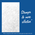 20 Pack of 6 x 9 White Non Scratch Non-Woven Pads for Buffing Cleaning Polishing and Multi Purpose Use in Your Home Workshop or DIY Garage Shop