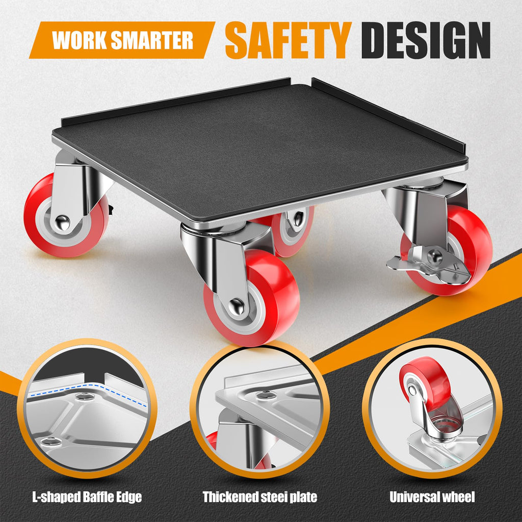 LOYAL TIGER Furniture Dolly, 1000LBS Furniture Movers with Wheels