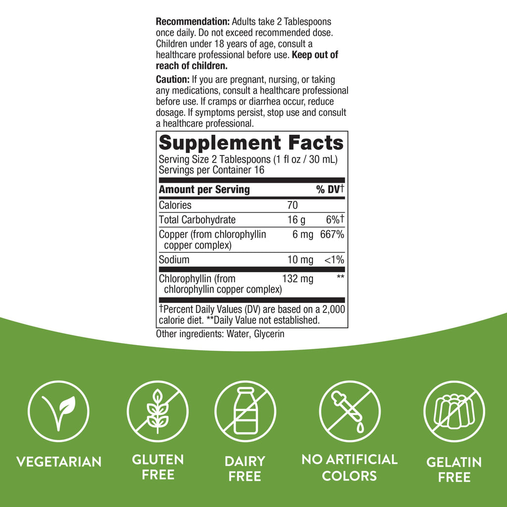 Nature's Way Chlorofresh, Natural Flavor, 16 oz Bottle (Packaging May Vary) (Pack of 2)
