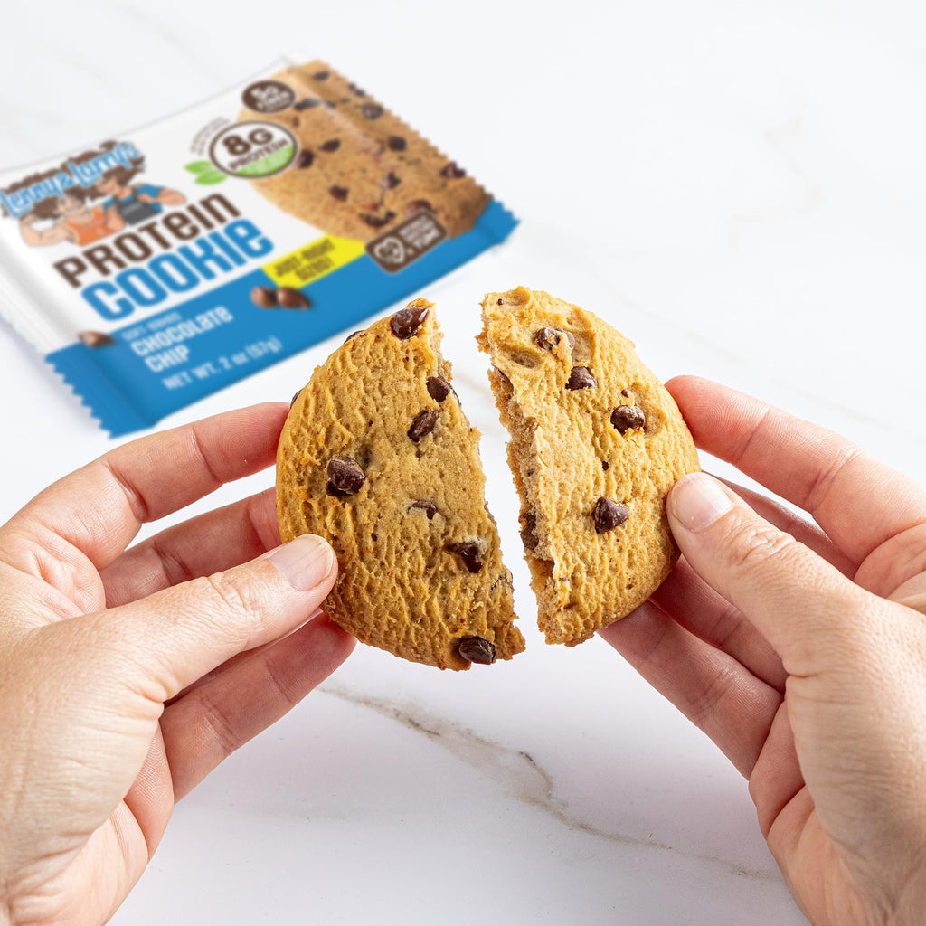 Lenny & Larry's Protein Cookie Chocolate Chip, 8g Plant Protein, 12 Pack