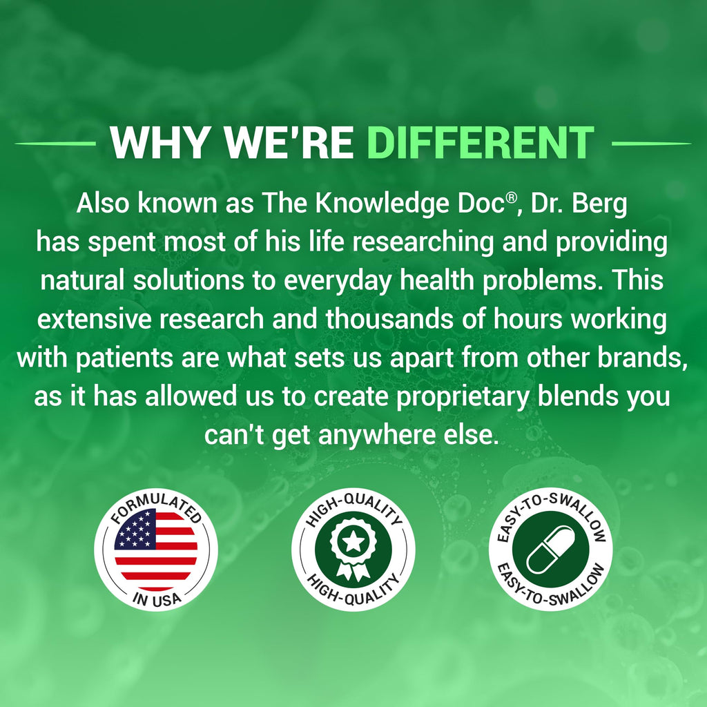 Dr. Berg Natural Vitamin B12 1000 mcg with B Complex Blend - Methylcobalamin B12 for Energy, Nerve Health, and Cognitive Function* - Methylated B12 with Folate - 60 Capsules (2-Month Supply)