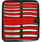 SURGICAL ONLINE 8 Hegar Medical Dilator Sounds Set 7.5inch Double Ended Instrument (Double Ended)