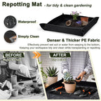 Joyfair Gardening Tools, 12 Pcs Garden Tool Set for Planting & Weeding