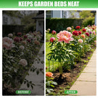 8 Pack Peony Cages and Supports, 11.5 x 20 Inch Plant Support Cage Set