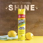Endust Lemon Zest Multi-Surface Dusting and Cleaning Spray, Lemon Zest, 6-Pack