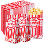 VOISEN Paper Popcorn Bags,400 Pack 1oz Popcorn Bag Individual Servings, Pop Corn Bag Bulk for Poporn Machine,Movie Nights Pop Corn Bags