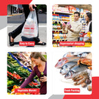 Concession Essentials Thank You Bags Pack of 300ct White