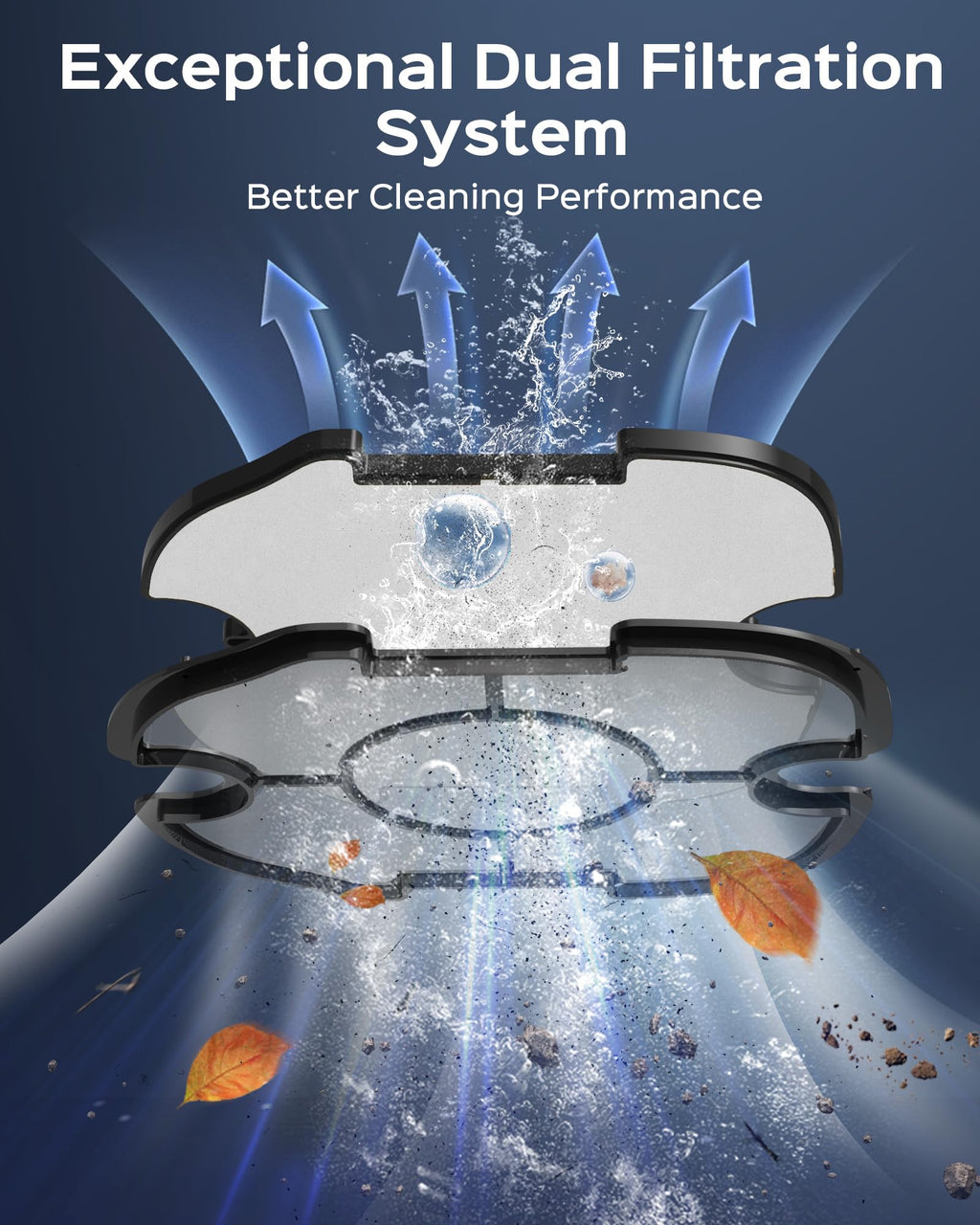 [2026 New] WYBOT A1 Robotic Pool Cleaner – Dual-Layer Filtration, 120-Min Runtime, Powerful Cordless Pool Vacuum for Above-Ground & Flat Pools, Efficient Debris Removal & Auto-Parking Design (Gray)