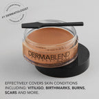 Dermablend Cover Creme High Coverage Foundation with SPF 30, 30N Sand Beige, 1 Oz.