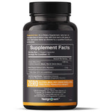 Natgrown Organic Maca Root Powder Capsules - Black, Red & Yellow - 1500 mg per Serving - Gelatinized Peruvian Maca Supplement - Non-GMO, Gluten-Free, Vegan - (120 Count)