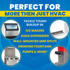 Uncle Todd's HVAC Drain Line Cleaner – 16 Months Supply Bleach-Free, Fast-Acting, Long-Lasting AC Drain Line Solution for Tough Clogs & Buildup