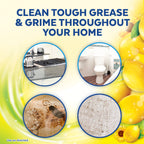 Lysol Pro All-Purpose Cleaner - Advanced Deep Cleaning Sanitizing and Disinfecting Spray - Lemon Breeze Scent - 32 oz Bottle (946 ml) - Pack of 12 - Commercial Use for Hotels, Facilities, Offices