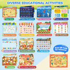 JoyCat Seek & Find Game Books - Preschool Learning Activity for Toddlers & Kids Ages 3-5, Travel Activities Toys for Road Trip Car Airplane, Busy Book, Birthday Gifts for Girls and Boys Ages 4-8