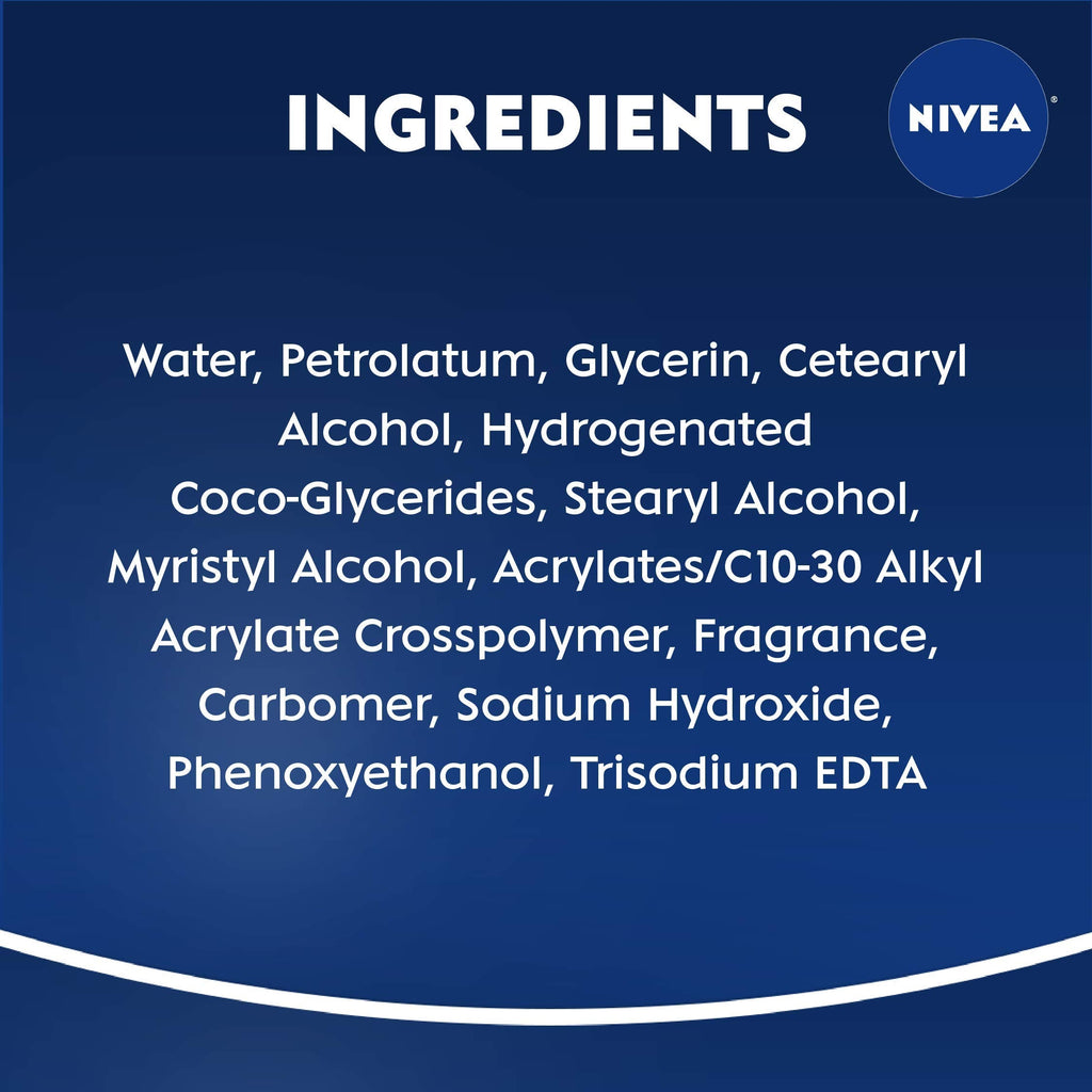 NIVEA Cocoa Butter In Shower Lotion, Body Lotion for Dry Skin, 3 Pack of 13.5 Fl Oz Bottles