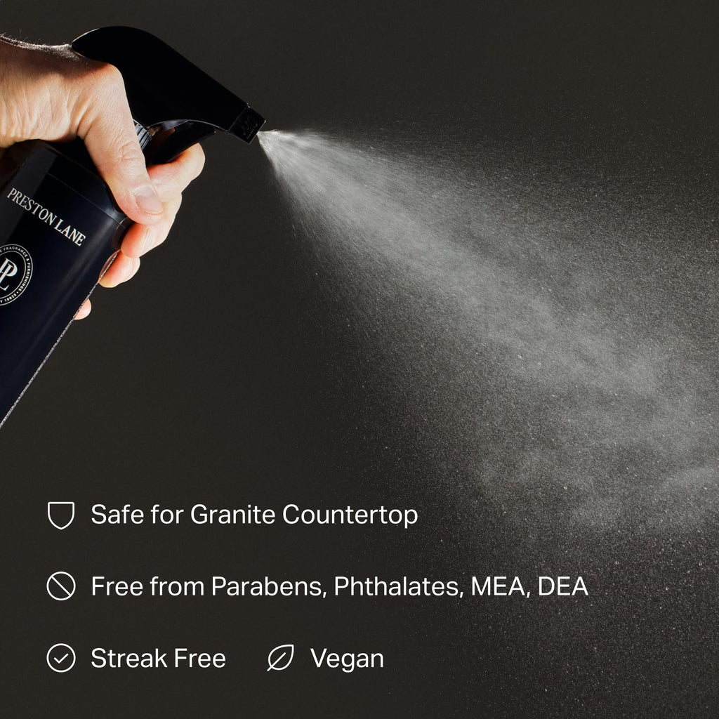 Preston Lane Luxury All-Purpose Cleaner, Highrise Scent | Bio-Based Multi-Surface Spray | Streak-Free Finish, Lifts Dirt, Smudges & Grease | Vegan & Cruelty-Free