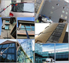 ZH-VBC Water Fed Pole Kit & Outdoor Window Cleaner Window Glass 3.6M/5.4M/6M/7.2M/9M/11M Telescopic Extension Pole Cleaning Kit, for Photovoltaic Panel Cleaning Trucks,18FT/5.4M