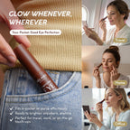 VELAMO ADVANCED Caffeine Eye Stick: Energizing & Hydrating Under Eye Balm for Dark Circles & Puffiness - Travel Essentials, Portable & Perfect for On-the-go Use, 0.1 OZ/3g 2 Pcs