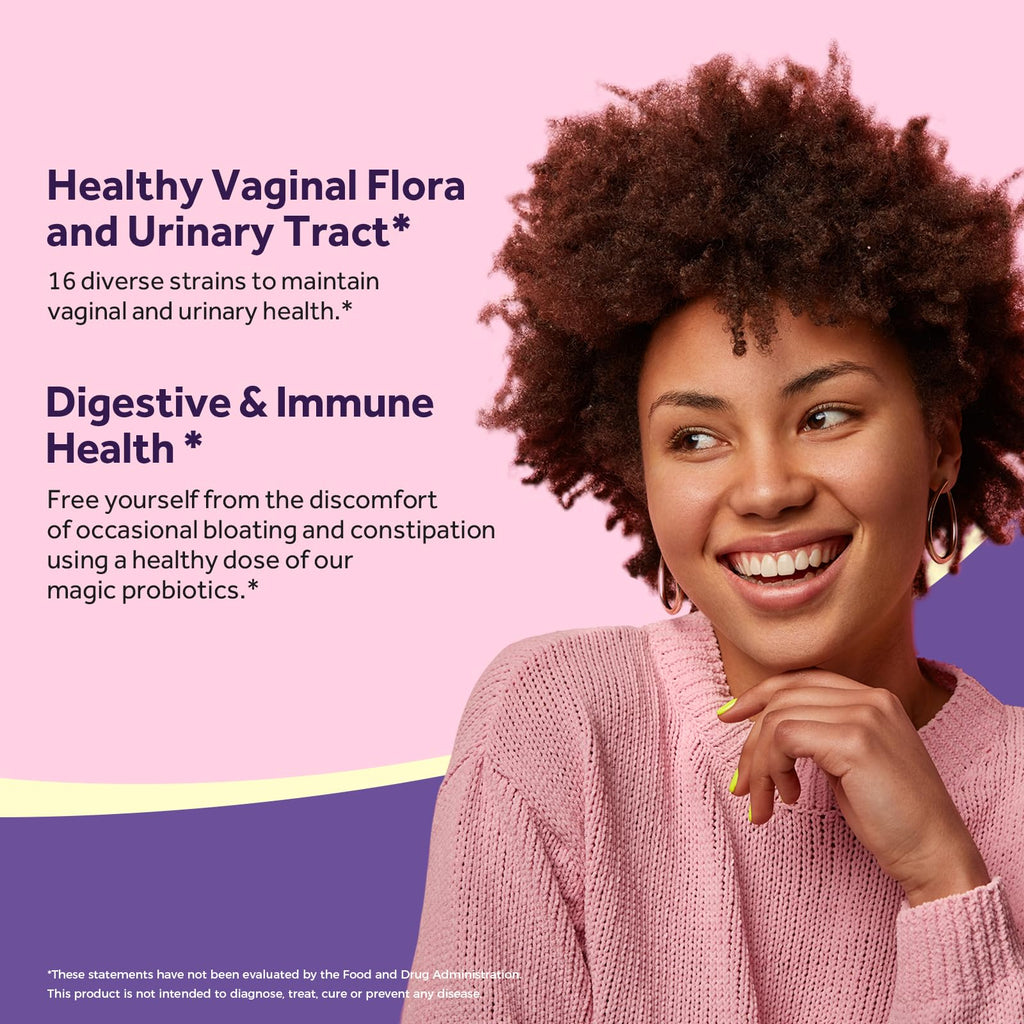 Doctor's Recipes Women's Probiotic, 90 Caps 50 Billion CFU 16 Strains, with Organic Cranberry, Shelf Stable, Delayed Release, No Soy Gluten Dairy