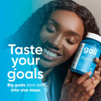 Goli Ashwagandha Gummies with KSM-66 and Vitamin D - Premium Root Extract - Vegan, Non-GMO - Mixed Berry Flavor - 60 Count (5-Pack, 300 Total)