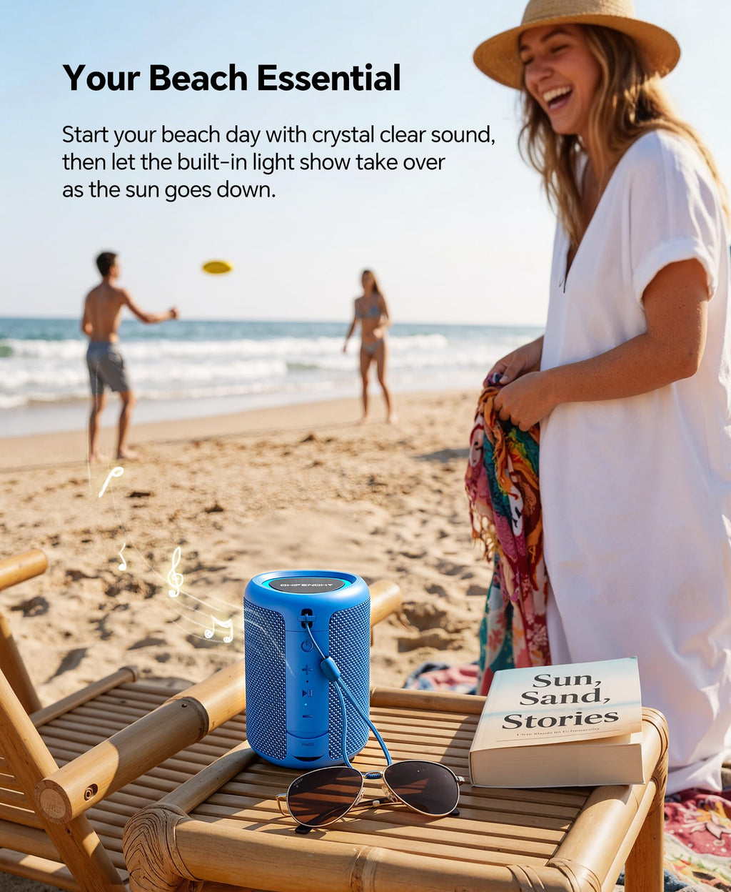 Portable Bluetooth Speaker Gift Ideas: Outdoor Travel Essentials Waterproof