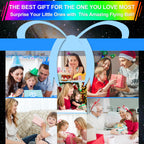 Vantexi Flying Orb Ball Toy, Parachute with LED Light, Magic Hand Controlled Mini Galaxy Hover Ball,Cosmic Globe Boomerang, Cool Christmas Birthday Gift for 6 7 8 9 10+ Year Old Boys Girls-Bright Blue