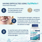 Oracoat XyliMelts for Dry Mouth Night Time or Day - Moisturizing Dry Mouth Adhering Discs, Sugar Free with Xylitol, 230 Count, Slightly Sweet Flavor, 8-Hour Relief