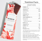 SAKARA Metabolism Super Bar – Healthy, Nutritious Vegan Protein Bars, Clean Ingredients, Low Sugar, Gluten-Free, On-the-Go Snacks with 9g Fiber, Sea Salt, Chocolate, 12g Plant-Based Protein