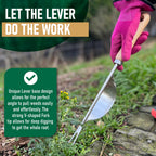 Grampa's Hand Weeder Tool with Lever Design for Easy Weed Removal