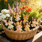 Fairies for Fairy Garden 6Pcs - Mini Garden Fairies Miniature Figurines