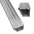 A-M Gutter Guard – Premium Heavy-Duty Lifetime Quality Aluminum - Leaf & Debris Protection, (6 Inch - 31 Feet, Mill Finish) - DIY Easy - Made in The USA